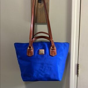 Dooney & Bourke Blue Tote Bag